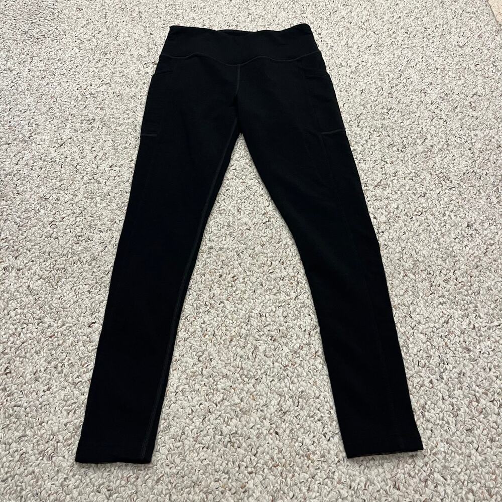 Woolx Piper Pocket Leggings S Merino Wool Black Outdoor Hike Trail